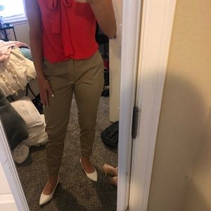 Banana Republic Ryan Pants in Tan/Taupe